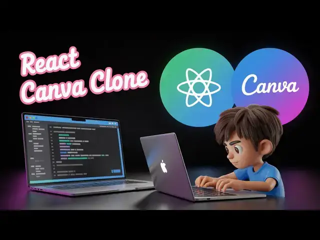Video thumbnail for Build a React.js Canva Clone Graphics Designer Editor in Browser Using Fabric.js in TypeScript