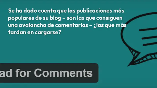 Video thumbnail for ¿Cómo Acelerar los Comentarios de WordPress?