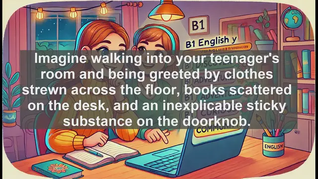 Video thumbnail for 2500 Must Know CEFR B1 Vocabulary - Understanding the Word 'Mess': From Cluttered Rooms to Complex Situations