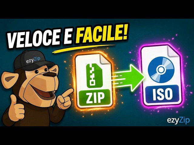 Video thumbnail for 📦 Come Convertire ZIP in ISO Online Gratuitamente | Senza Installazione di Software