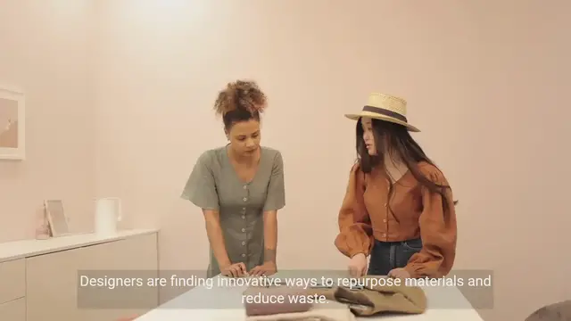 Video thumbnail for Recycling in Fashion