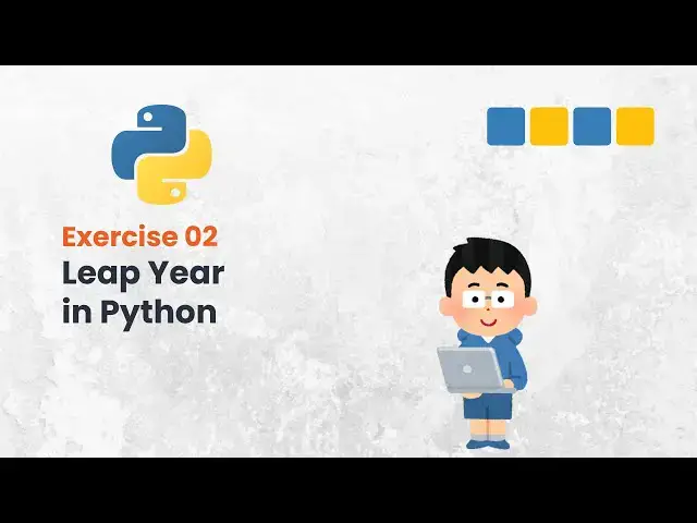 'Video thumbnail for How to check Leap Year or not using Python'