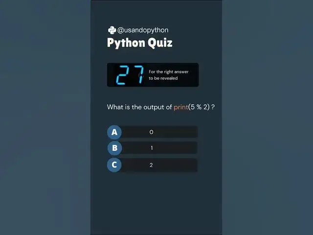 'Video thumbnail for How sharp is your programming knowledge? Find out in the quiz! 🤔 #programming #dev #challenge'