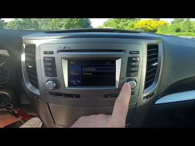 'Video thumbnail for How to Manually Change Radio Station in Subaru Legacy V ( 2009 – 2015 ) - Adjust Radio Station'