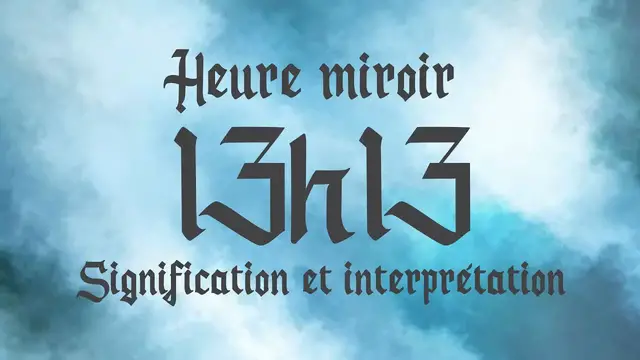 Video thumbnail for 🔮 HEURE MIROIR 13h13 - Signification et Interprétation angélique