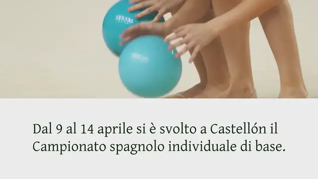 Video thumbnail for Triana Ruano del CG Les Marines de Calp è proclamata bronzo nazionale nella ginnastica ritmica: