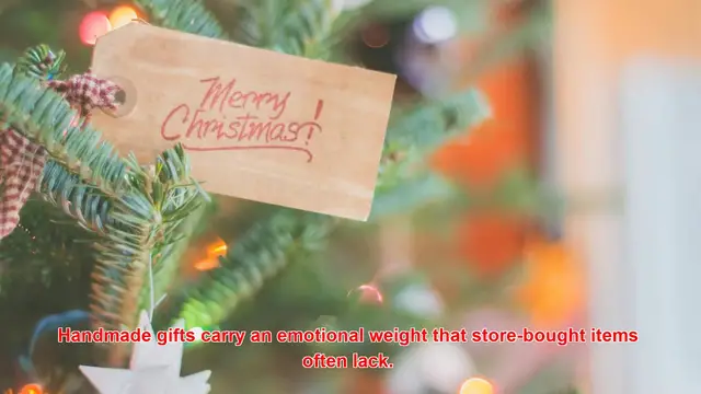 Video thumbnail for Why Are Handmade Gifts Cherished During The Holidays?