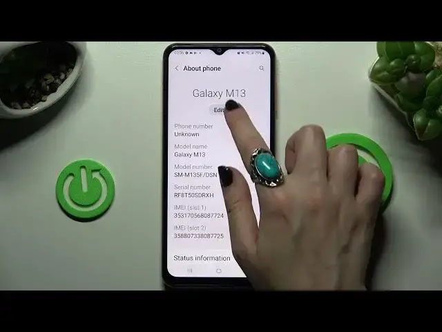 'Video thumbnail for How to Change Device Name on Samsung Galaxy M13 - Set up New Name'