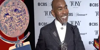 Video thumbnail for Video: Paul Tazewell Talks Tony Win for Best Costume Design of a Musical