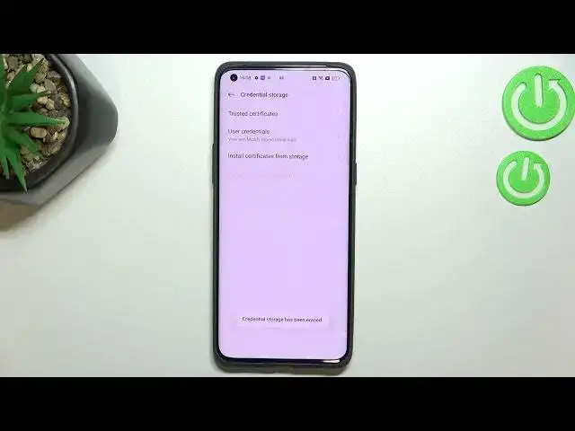'Video thumbnail for How to Clear Credentials on OPPO Find X5 Pro'