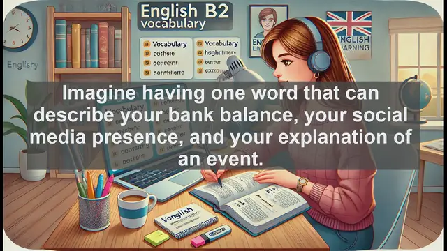 Video thumbnail for 1500 Must Know CEFR B2 Vocabulary - The Many Meanings of 'Account': From Finance to Storytelling
