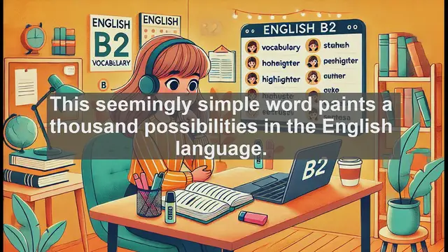 Video thumbnail for 1500 Must Know CEFR B2 Vocabulary - The Many Facets of 'Picture' in English