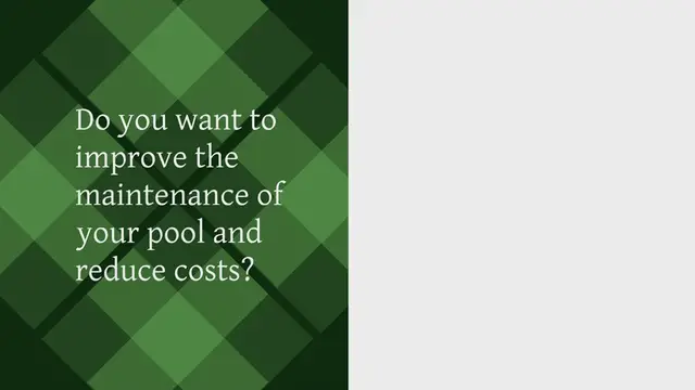 Video thumbnail for Follow these five tips to maintain your pool all year round and save energy: