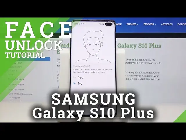 'Video thumbnail for How to Enable Face Unlock in SAMSUNG Galaxy S10 Plus – Turn On Face Recognition'