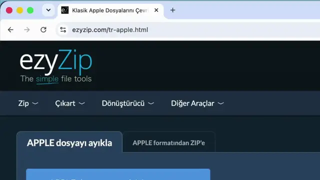 Video thumbnail for Klasik Apple Dosyaları Online Ücretsiz Nasıl Açılır ve Çıkarılır | Yazılım Kurulumu Gerektirmez