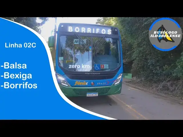 Video thumbnail for Linha 02C-Balsa/Bexiga/Borrifos