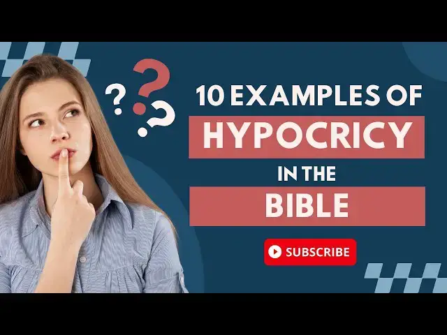 Video thumbnail for Biblical Hypocrisy: Top 10 Examples