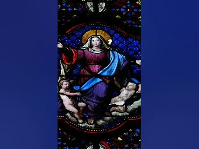 Video thumbnail for Mary, full of grace, intercede for us.