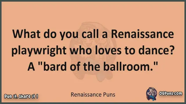 Video thumbnail for Renaissance - Jokes, Puns, Wordplays, and Laughter