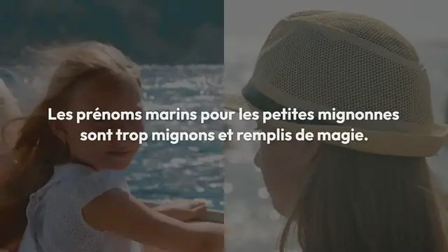 Video thumbnail for Les prénoms marins pour filles : 15 prénoms inspirés de la mer