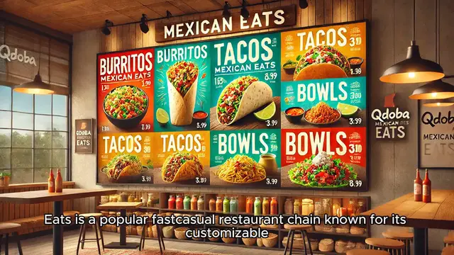 Video thumbnail for Qdoba Mexican Eats Menu Prices
