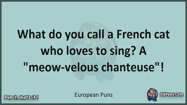 Video thumbnail for European - Jokes, Puns, Wordplays, and Laughter