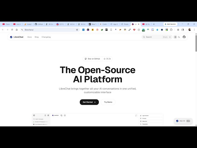 Video thumbnail for This LibreChat AI Open Source Alternative to ChatGPT,Claude Builds Full Stack Apps From Prompts
