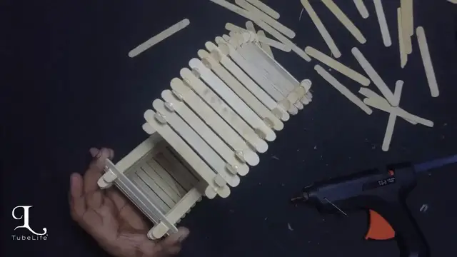 Video thumbnail for Decorative lamps making with ice cream stick  |  craft idea