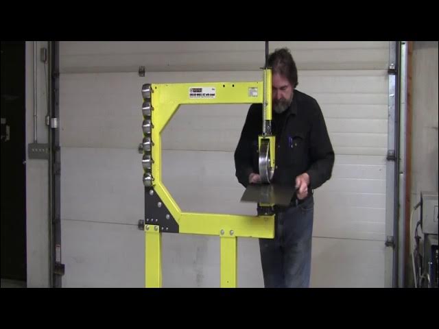 Video thumbnail for Harbor Freight English wheel modification kit stage one