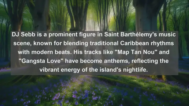 Video thumbnail for Harmony in Paradise: Top 10 Famous Singers in Saint Barthélemy