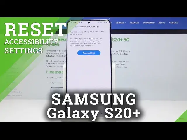 'Video thumbnail for Samsung Galaxy S20+ Restore Availability Configuration'