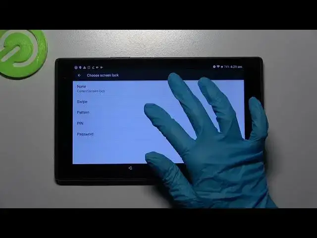 Video thumbnail for How to Add Screen Lock on Lenovo TAB 4 8 - Choose Screen Lock