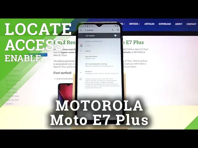 Video thumbnail for How to Manage Location in MOTOROLA Moto E7 Plus – Turn On / Off Location Feature