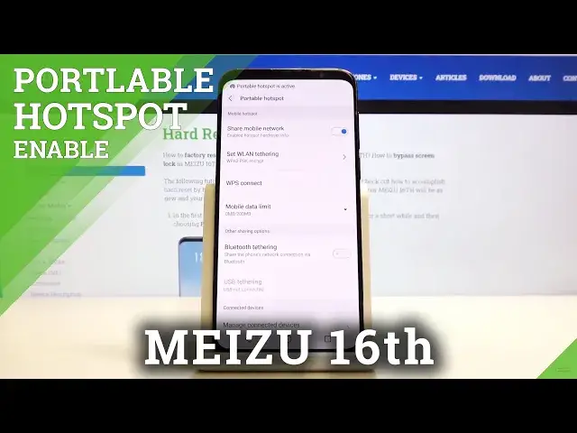 Video thumbnail for How to Enable Portable Hotspot in Meizu 16TH - Share Network