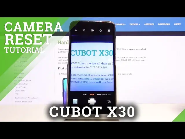 Video thumbnail for CUBOT X30 Reset Camera Settings | Restore Camera Defaults