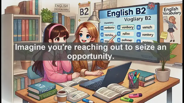 Video thumbnail for 1500 Must Know CEFR B2 Vocabulary - Exploring the Word 'Grab': More Than Just Seizing