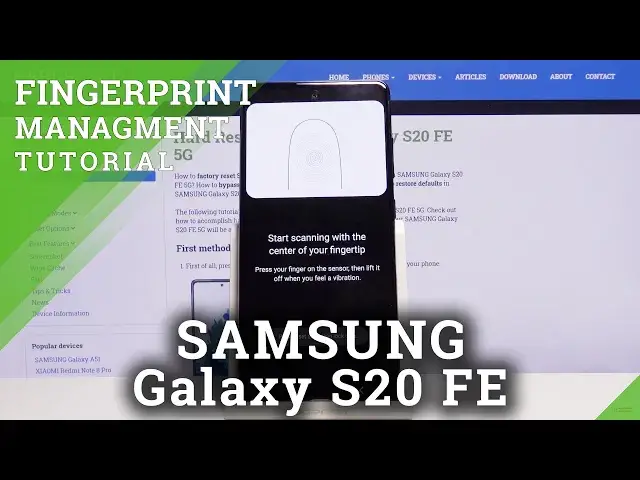 Video thumbnail for How to Add Fingerprint to SAMSUNG Galaxy S20 FE 5G – Fingerprint Lock Screen