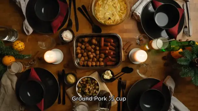 Video thumbnail for Swedish meatball recipe