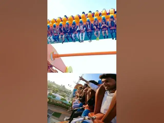 Video thumbnail for POV - TOP SPIN RIDE at Wet N Joy Amusement Park #shorts #viral #trending