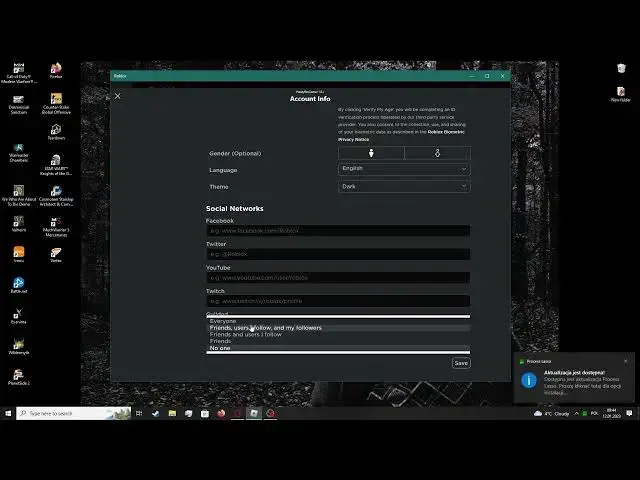 Video thumbnail for How To Change Profile Visibility On Roblox