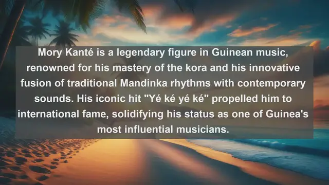 Video thumbnail for Melodies of West Africa: Top 10 Famous Singers from Guinea