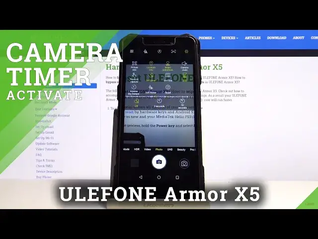 Video thumbnail for How to Turn On Camera Timer in ULEFONE Armor X5 – Camera Countdown