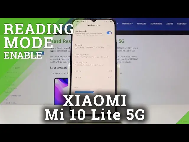 Video thumbnail for How to Activate Reading Mode on XIAOMI Mi 10 Lite 5G – Allow Reading Feature