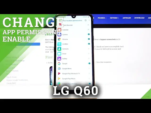 'Video thumbnail for How to Change App Permissions in LG Q60 – Personalize Apps'