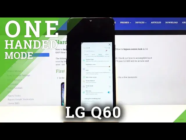 'Video thumbnail for How to Enable One Handed Mode in LG Q60 – Activate Mini View Feature'