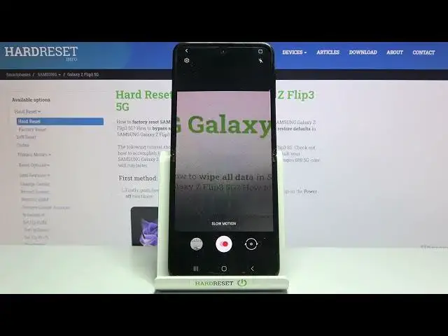 'Video thumbnail for How to Record Video in Slow Motion on Samsung Galaxy Z Flip3'
