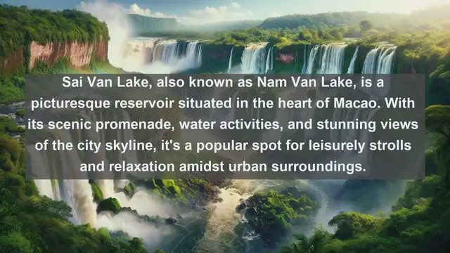 Video thumbnail for Hidden Gems: Exploring the Top 10 Famous Lakes in Macao