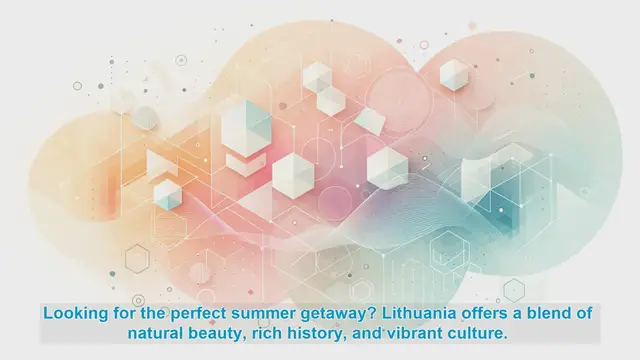 Video thumbnail for Discover Lithuania: Top 10 Summer Destinations