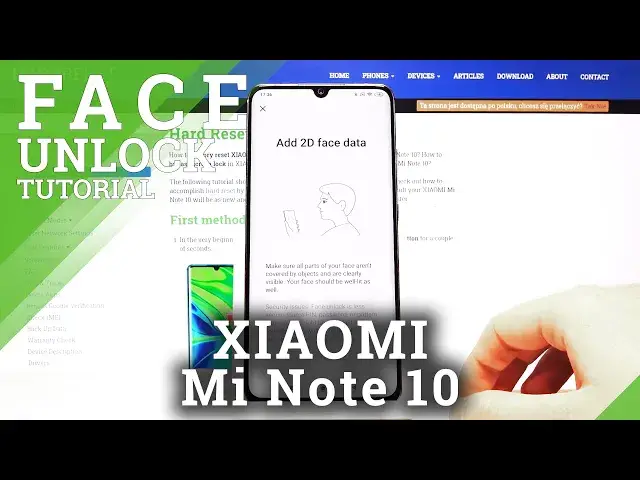 'Video thumbnail for How to Use Face Unlock on Xiaomi Mi Note 10 - Face Recognition Technology'