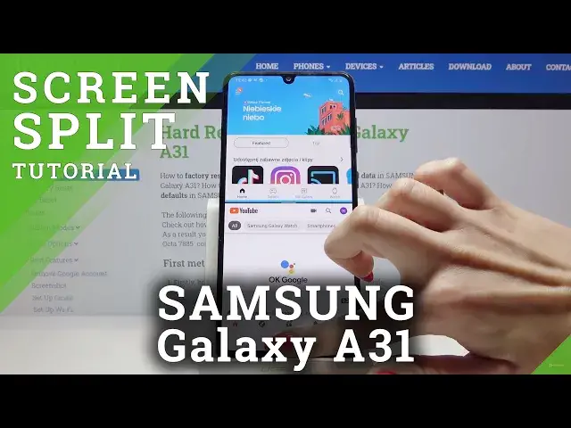 'Video thumbnail for How to Split Screen in SAMSUNG Galaxy A31 – Use Dual Screen'